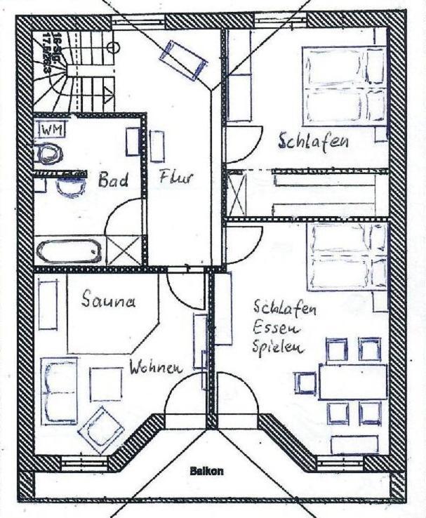 Fewo Hohen Neuendorf Bei Berlin Mit Sauna Und Fuss-Spa Exteriör bild